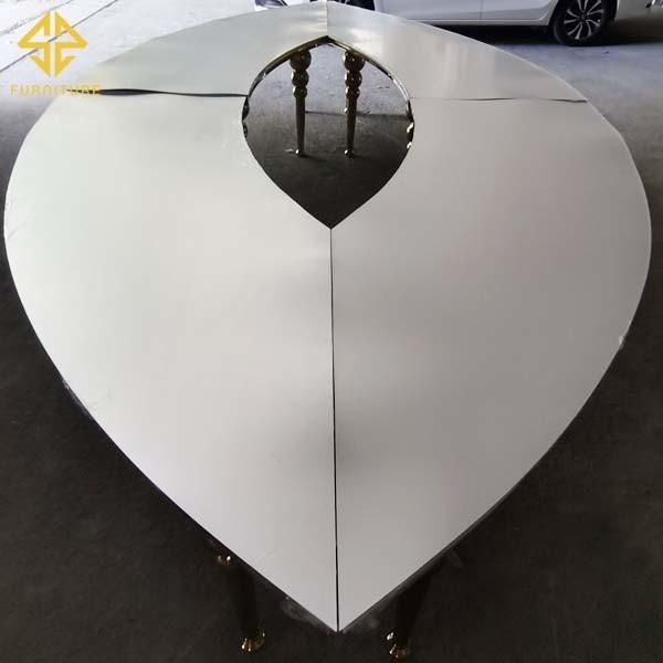 Dubai Wedding Stainless Steel Wedding Table for Event