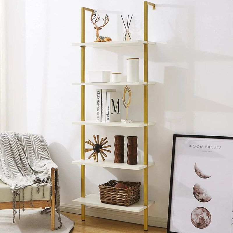 Modern Bookshelf Bookshelves Floor Standing Tree Bookcase in Living Room Home Office