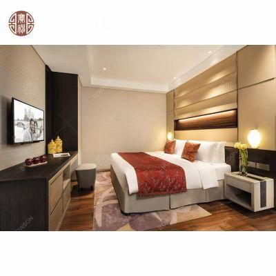 Comfortable Designer Bedroom 5 Star Hotel Apartment Furniture