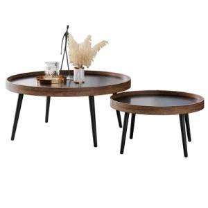 Solid Wood Living Room bowl Table Coffee Table