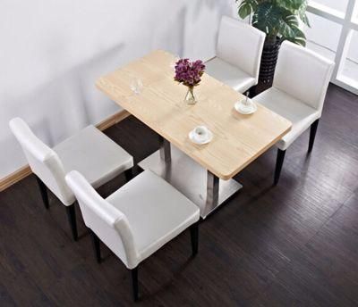 Morden Design Wood Table and Chairs Set for Dining Room