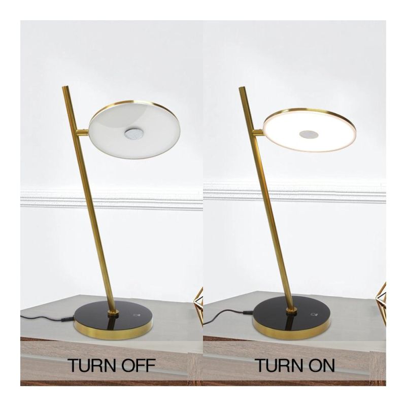 Masivel Modern Touch Sensor LED Table Lamp for Home Reading