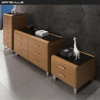 Modern Bedroom Wholesale Nightstands Furniture Bedside Table for Home and Hotel Gns350