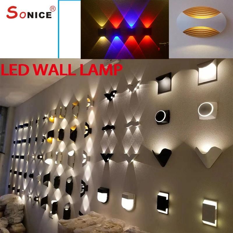 High Luminous Household Garden Hotel Corridor Waterproof Die Casting Aluminium LED SMD Puck Light Sconce