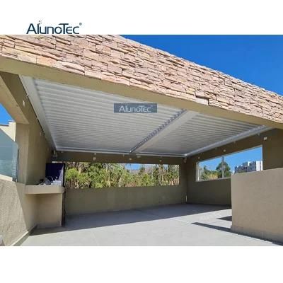 Modern Design Automatic Outdoor Patio Opening Roof Cover Pergola Garden Gazebo