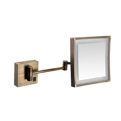 Kaiiy Modern Magnification Decorative Mirror Makeup LED Bathroom Mirrors