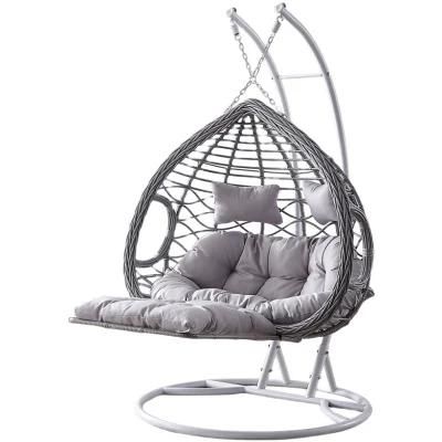 China Wholesale Modern Furniture Casual Outdoor Hanging Chair PE Rattan Wicker Swing Chair