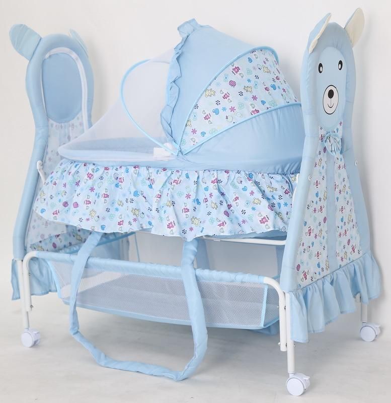 Swing Portable Cradle Baby Bed for Baby with Canopy