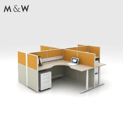 Wholesale Partition Aluminum Profile Open Workstation Modular Desk Office Furniture