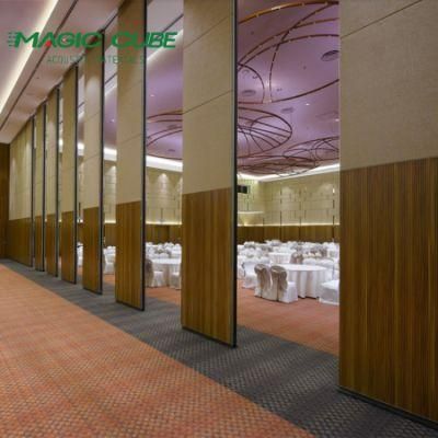Sliding Movable Walls Noise Insulation Acoustic Dividers Operable Panel Partitions for Office