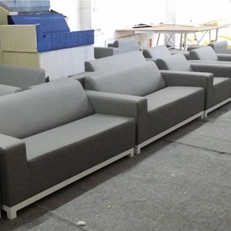 Modern Style Cloth Art Hotel Corner L-Shaped Home Sofa