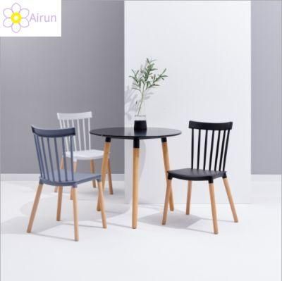 Modern Solid Beech Design Dining Cafe Restaurant Side Windsor Chair Wood Chair Wooden Windsor Chair