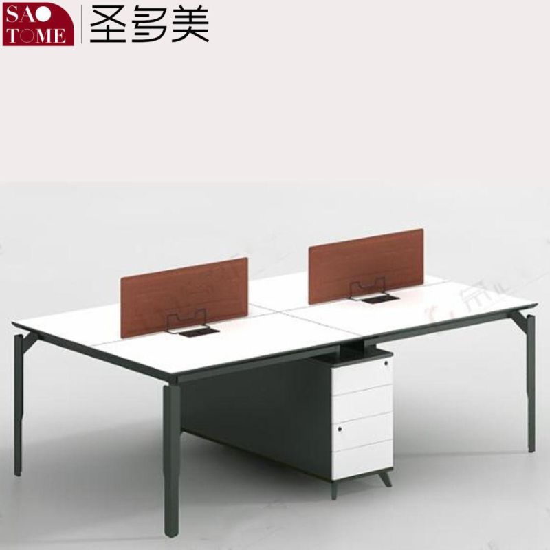 Office Furniture Set Four Person Financial Desk Office Desk