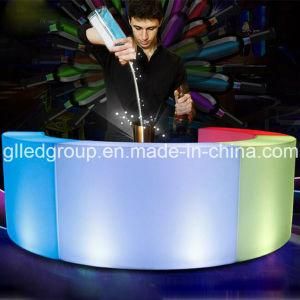 Waterproof LED Table Event Furniture Plastic Bar Table