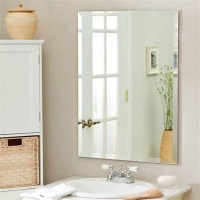 5mm Flat/Bevel Polish Edge Double Coated Bathroom Mirror