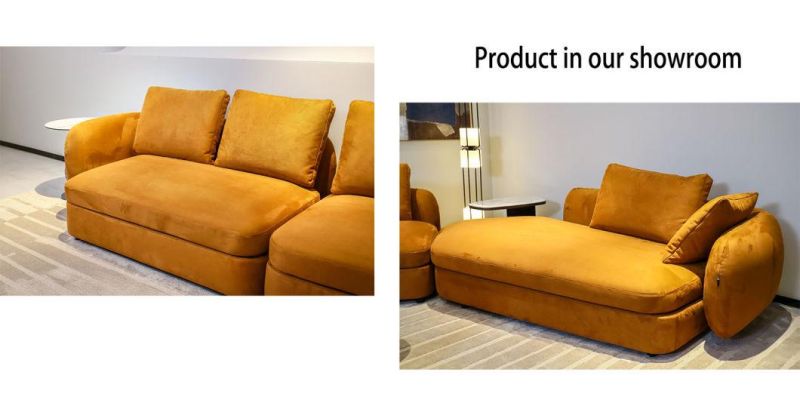 New Arrival Luxury Design Home Living Room Furniture Leisure Corner Sofa Set Couch Leather Fabric Sectional Sofa