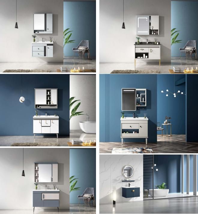 PVC Furniture Bathroom Cabinet Vanity Sanitary Ware