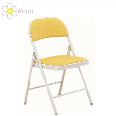 Wholesale Upholstered Folding Chairs Cheap Used Metal Folding Chairs