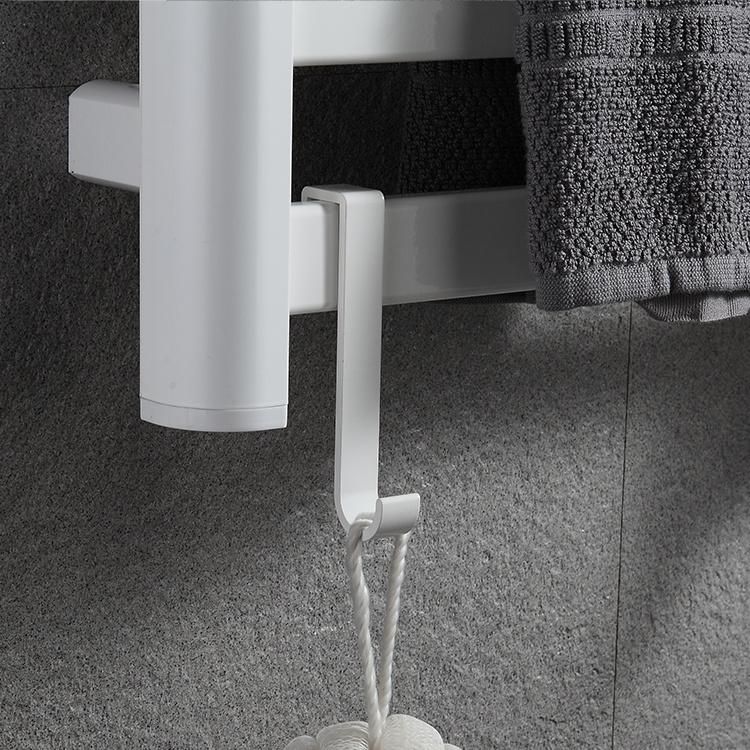 Kaiiy Aluminium Material Electric Modern Bathroom Rack Hook Hanger Holder Towel Bar Bathroom Heated Towel Rack