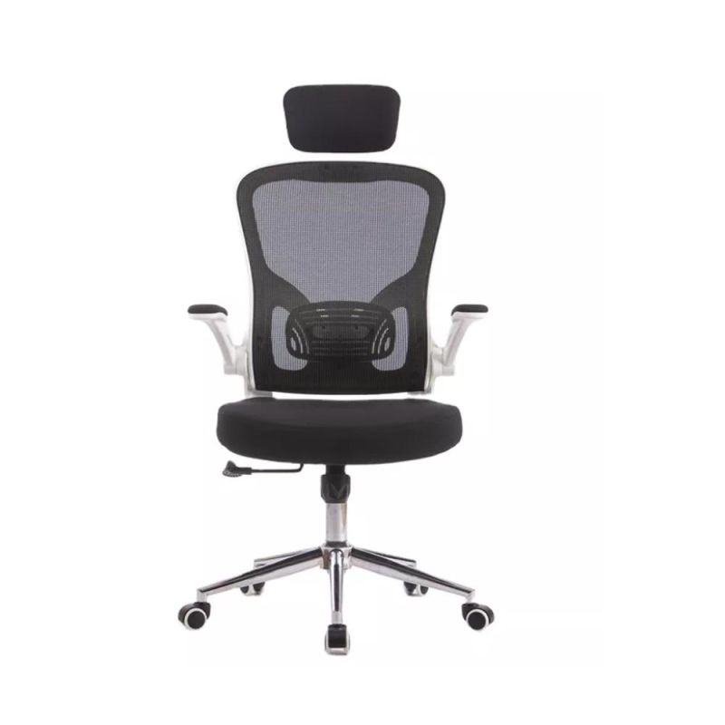 Ergonomic Executive Home Modern Swivel Leather Office Chair for Sale with Headrest