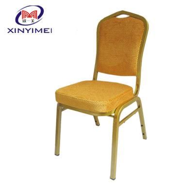Gold Stacking Steel Furniture for Banquet Hall (XYM-G01)