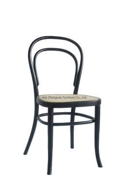 Modern Wood Home Restaurant Rattan Dining Chair (ZG16-068)