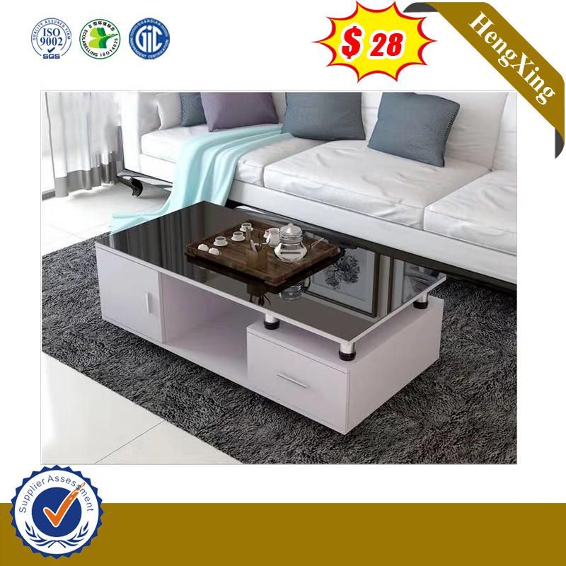 Luxury Glass Modular Hot Sell Shining Teak Assemble Table Furniture (UL-MFC066.2)