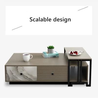Nordic Style Modern Minimalist Coffee Table Living Room Wood Furniture 0333