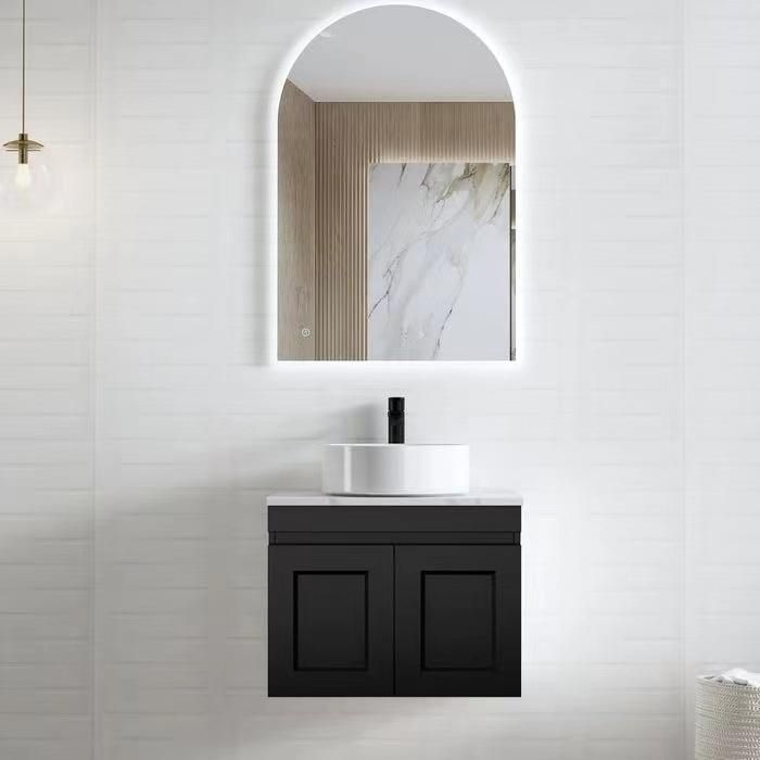 Modern Design Bathroom Cabinets with LED Mirror Collection Bathroom Vanity Double Sinks Can Be Customized.