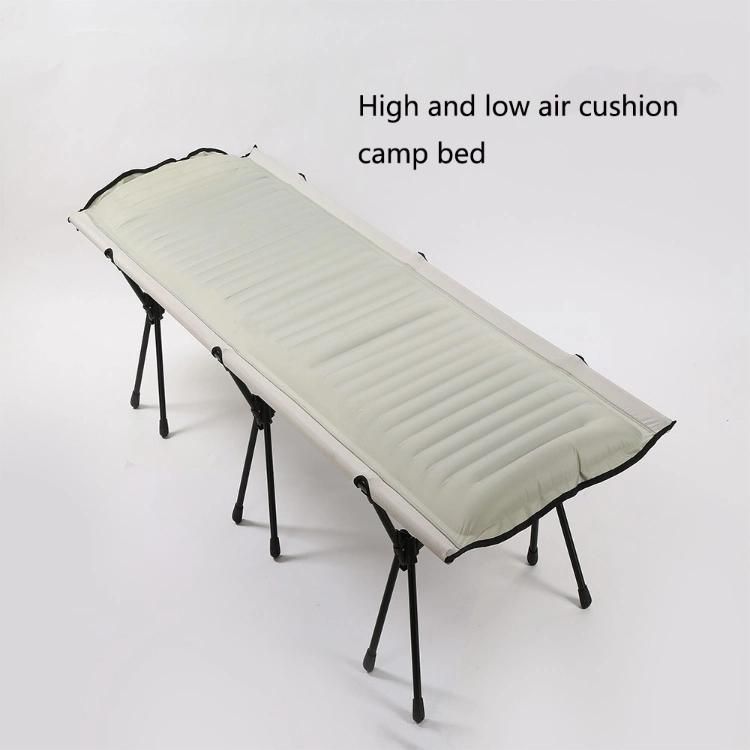 Camp Bed Foldable Portable Beach Outdoor Folding Beach Bed Aluminium Heavy Duty Camp Bed