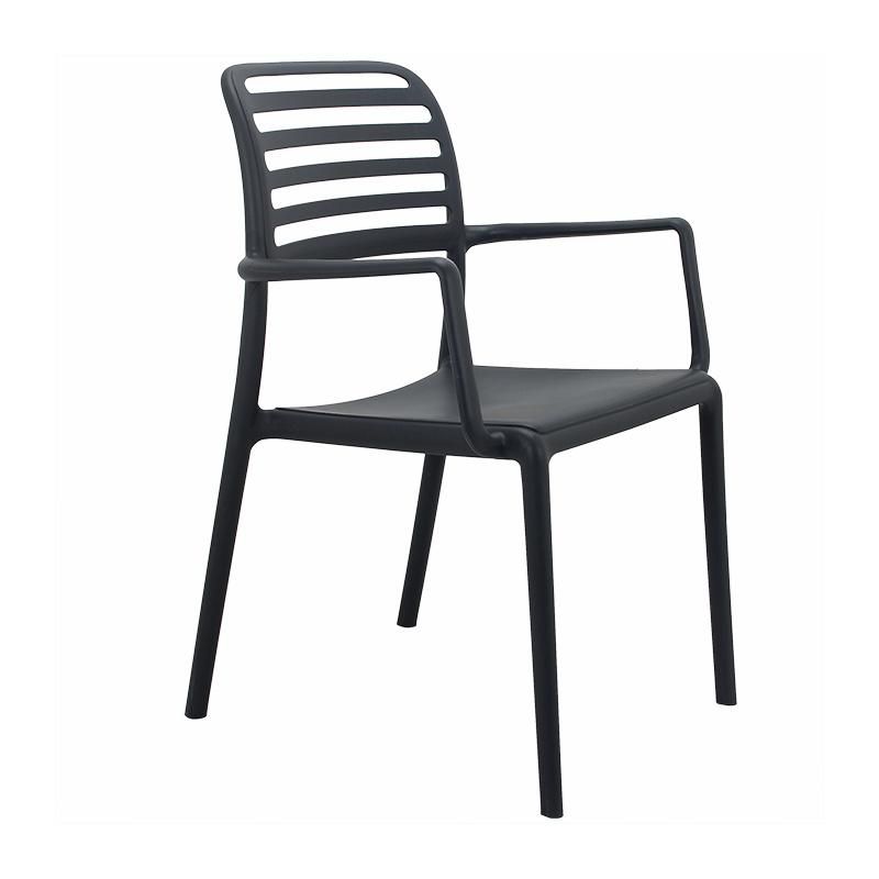 Rikayard High Quality Modern Cheap Wholesale Monroe Dining Arm PP Plastic Chair