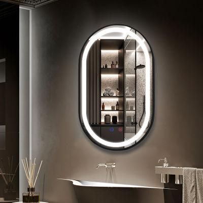 High-End Home Decoration Bathroom Mirror Framed Fitting Mirror for Home Decorations