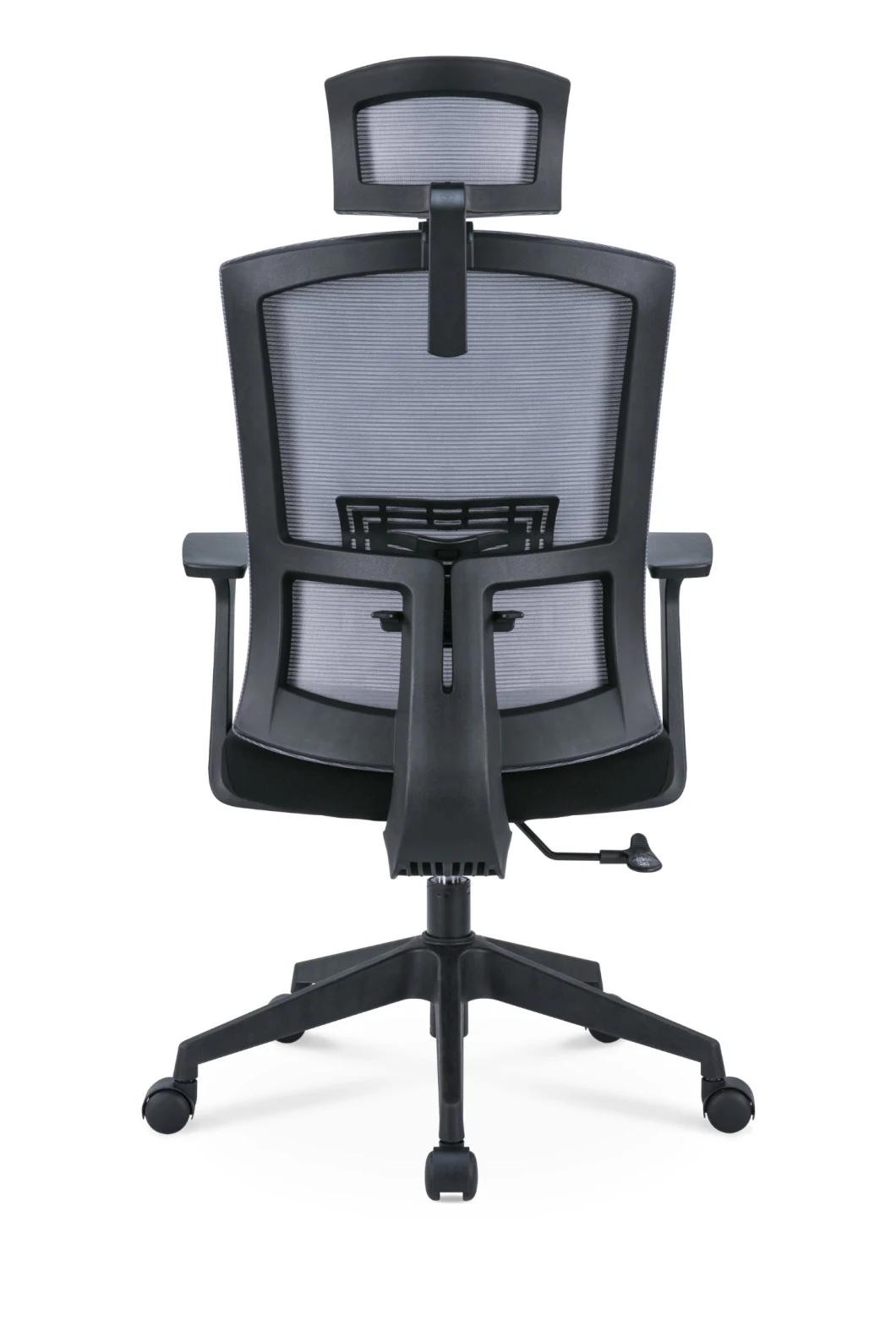 High Back Wheel Swivel Staff Boss Executive Modern Fabric Office Chair