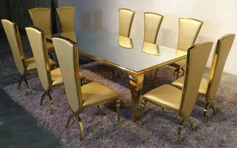 Wedding Rental Stackable Dining Room Cross Back Chairs Used Hot Sale Stainless Steel Wedding Dining Chair Cheap King Throne Chair for Sale