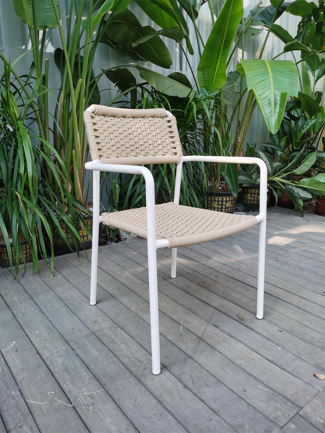 Modern Style Rattan Outdoor Garden Patio Outdoor Rattan Aluminum Furniture Chair