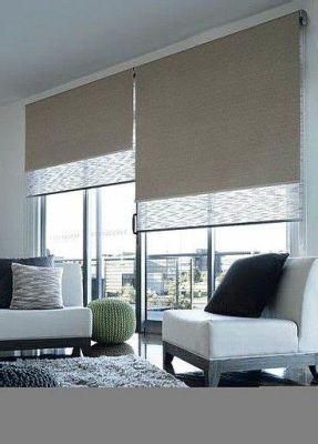 Convenient Indoor Waterproof Manual Zip Track Roller Blinds for Home Use