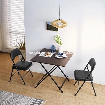 Modern Restaurant Living Room Dinng Furniture Outdoor Wooden Folding Table