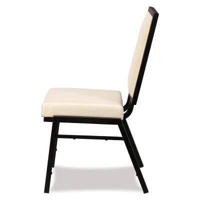 Foshan Top Furniture Stackable Design Banquet Hall Metal Chairs