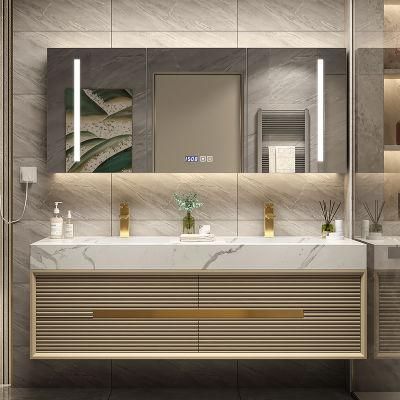 Bathroom Accessories Sanitary Ware Home Hotel Bathroom Furniture Marble Wash Basin Modern Bathroom Vanity Cabinet