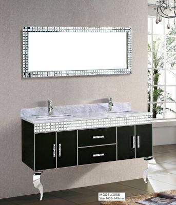 Stainless Steel Sanitary Ware Bathroom Cabinet Vanity