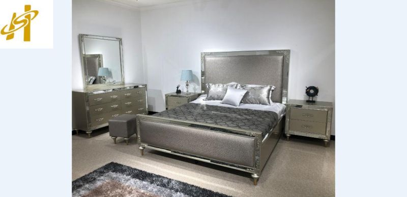 Modern Design Bedroom Furniture with Low Price Made in China