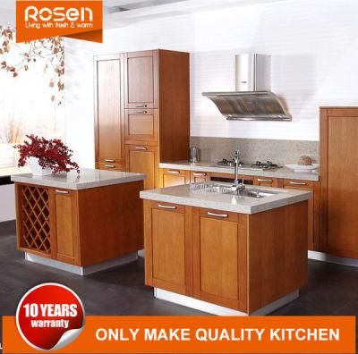 Free Design China Rta Wood Grain Veneer Kitchen Cabinets Furniture