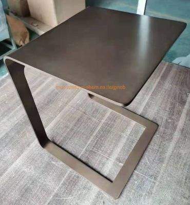 American Modern Coffee Table for Living Room Center Table Brushed Brown
