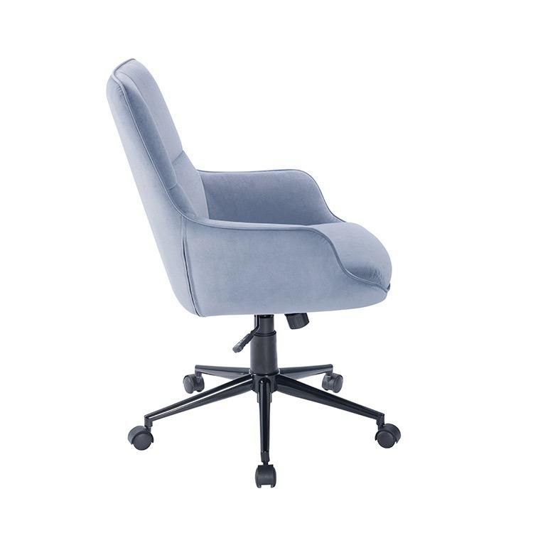 Modern Style Gray Ergonomic Back Design Swivel Lounge Office Adjustable Rolling Chair