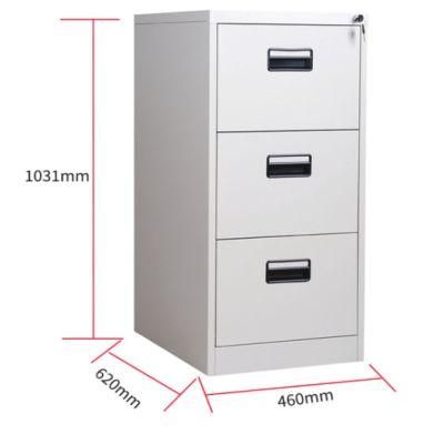 Contract 3 Drawer Filing Cabinet C Cream