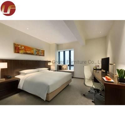 Luxury Hotel Bedroom Furniture with Solid Wood Chair