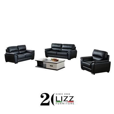 Italian Design Home / Office Furniture Modern Leisure Leather Sofa Set