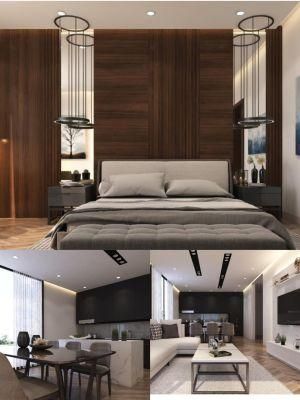 Moisture Proof Laminate Plywood with Veneer Apartment Furniture for Saudi Arabia