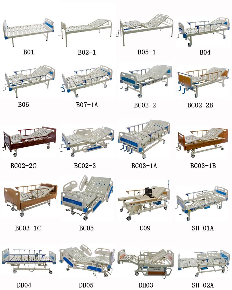 Beautiful Coated Steel Hospital Appliance Modern Manual Children Cartoon Treatment Care Bed Manufacture
