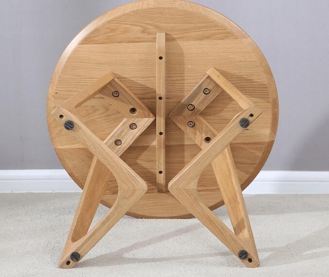 Modern Design Solid Wood Small Round Wooden Coffee Tea Side Table Living Room Japanese-Style Log Color Apartment Side Wood Table